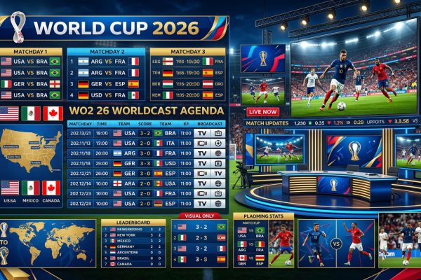 agenda siaran piala dunia, update pertandingan 2026, jadwal tayang world cup, informasi laga langsung, waktu pertandingan dunia